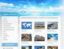Tablet Screenshot of evangtours.de